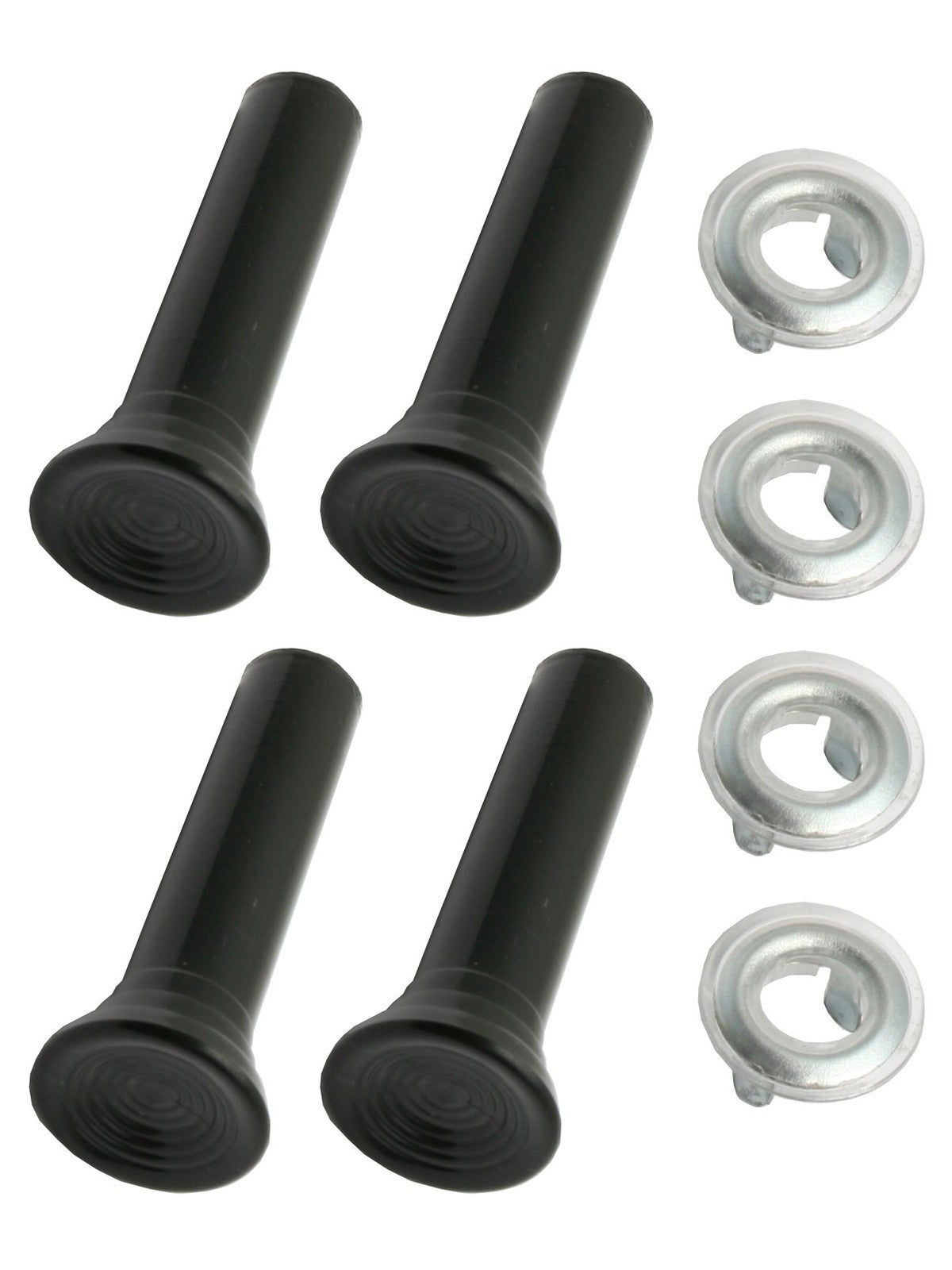 Holden BLACK Door Lock Knob +Ferrule HK HT HG HQ HJ HX HZ WB LC LJ LH LX UC x4 - DLK1