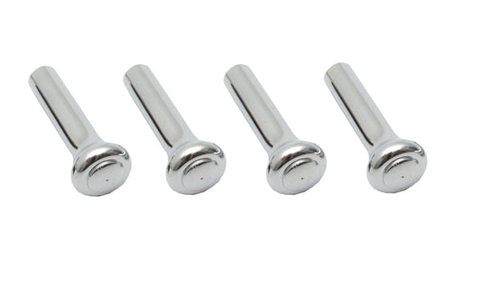 Ford CHROME Door Lock Knob Kit x4 XT XW XY XA XB ZB ZC ZG TO 1/75 - DLK2002