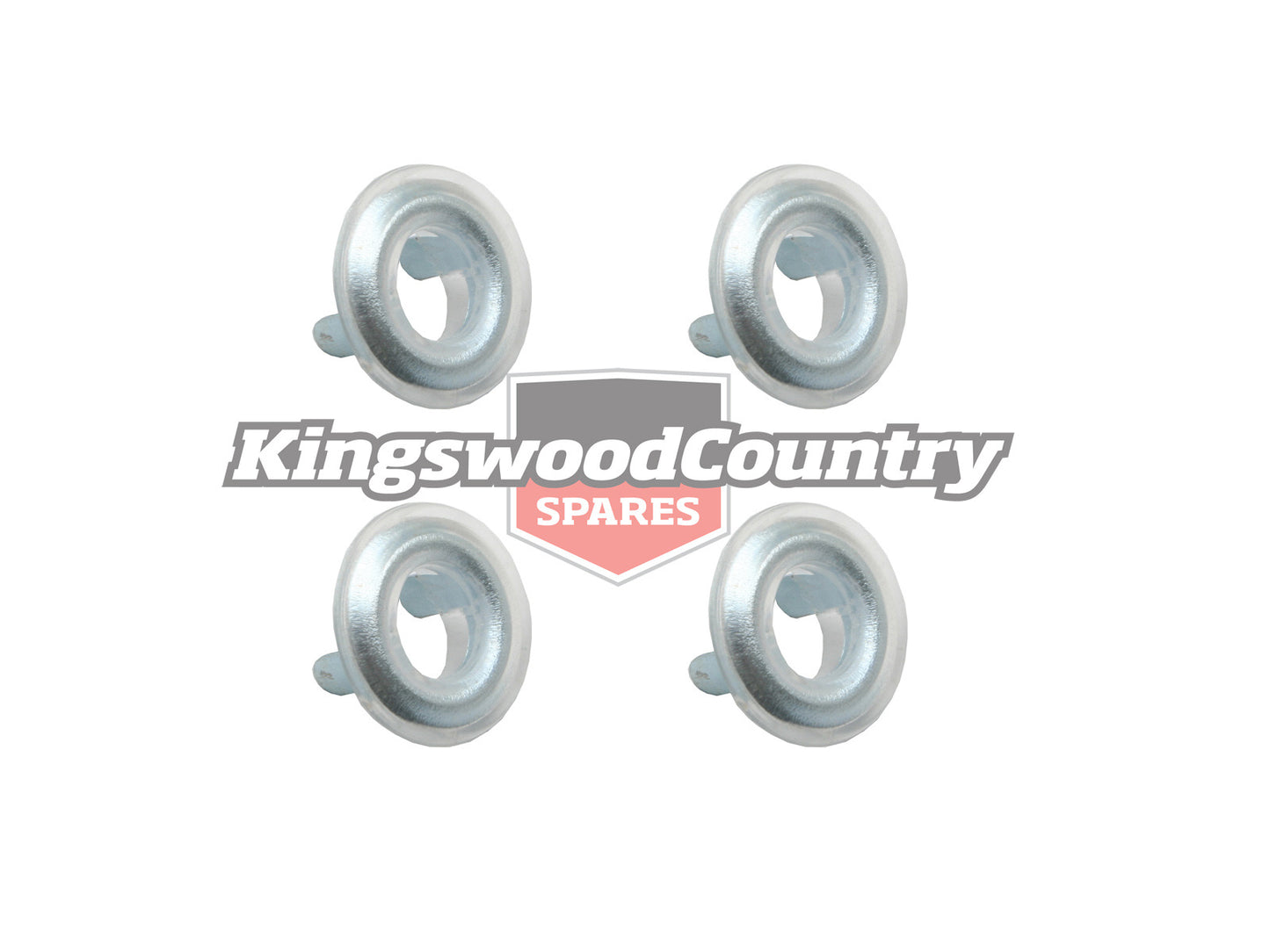 Holden CHROME Door Lock Ferrule HK HT HG HQ HJ HX HZ WB LC LJ LH LX collar knob x4 - DLK2A