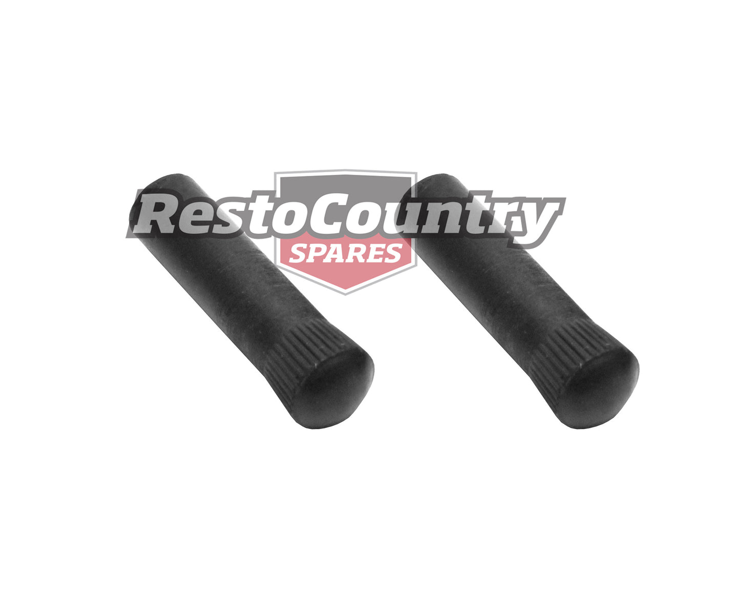 Holden Black Door Lock Knob Pair x2 48-215 FJ FX Front or Rear trim clip - DLK3C