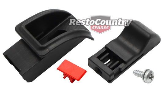 Holden Commodore Door Lock Knob + Surround BLACK x1 VN VQ VP VR VS front rear - DLS1