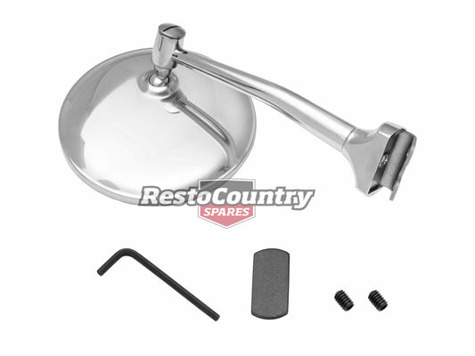 "Holden Door Mirror LEFT - 4" STRAIGHT Arm FX FJ FE FC FB EK EJ EH HD - DM1027"