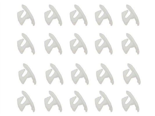 Ford Door Seal Clip Set x20 XA XB XC Falcon clips plastic weather - DSC2001