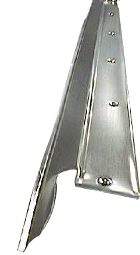 Holden Front Door Scuff Plate FB EK LEFT Hand LH silver floor panel - DSP1005