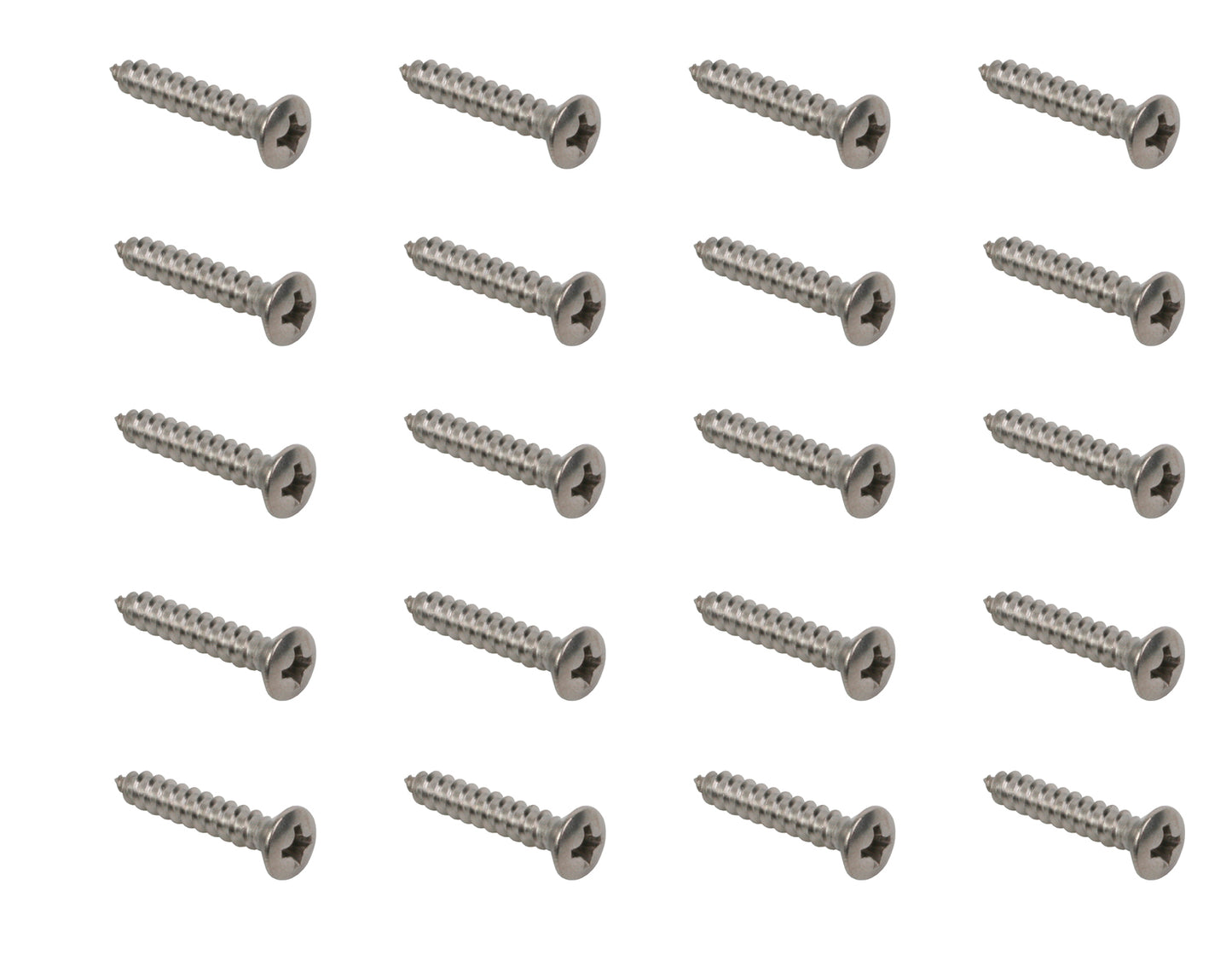 Universal Scuff Plate Screw Set x20 Stainless Steel holden ford bolt - DSS0001