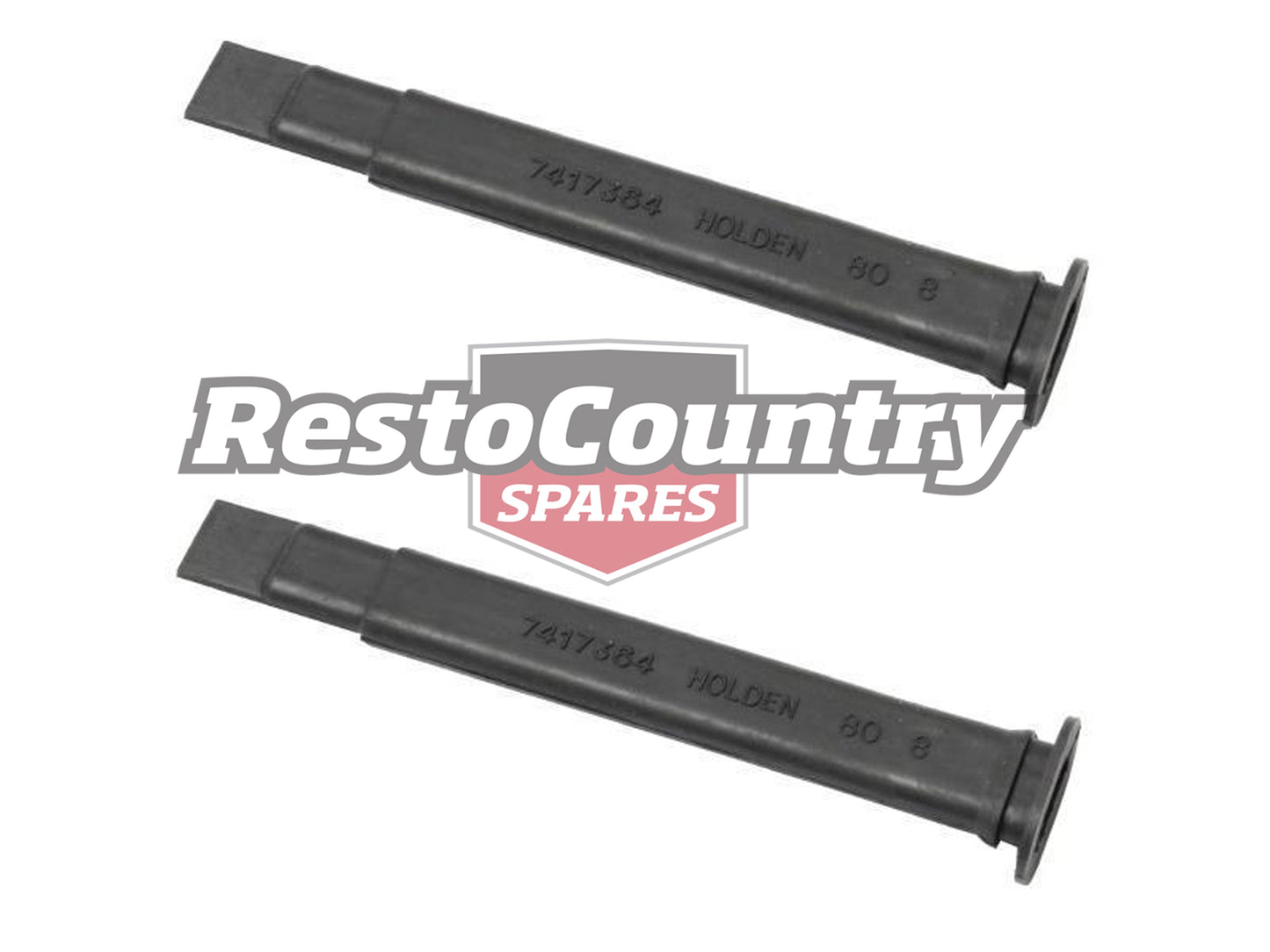 Holden Rear Cross Bar Drain Tubes PAIR EJ EH Station Wagon rubber - DT1000