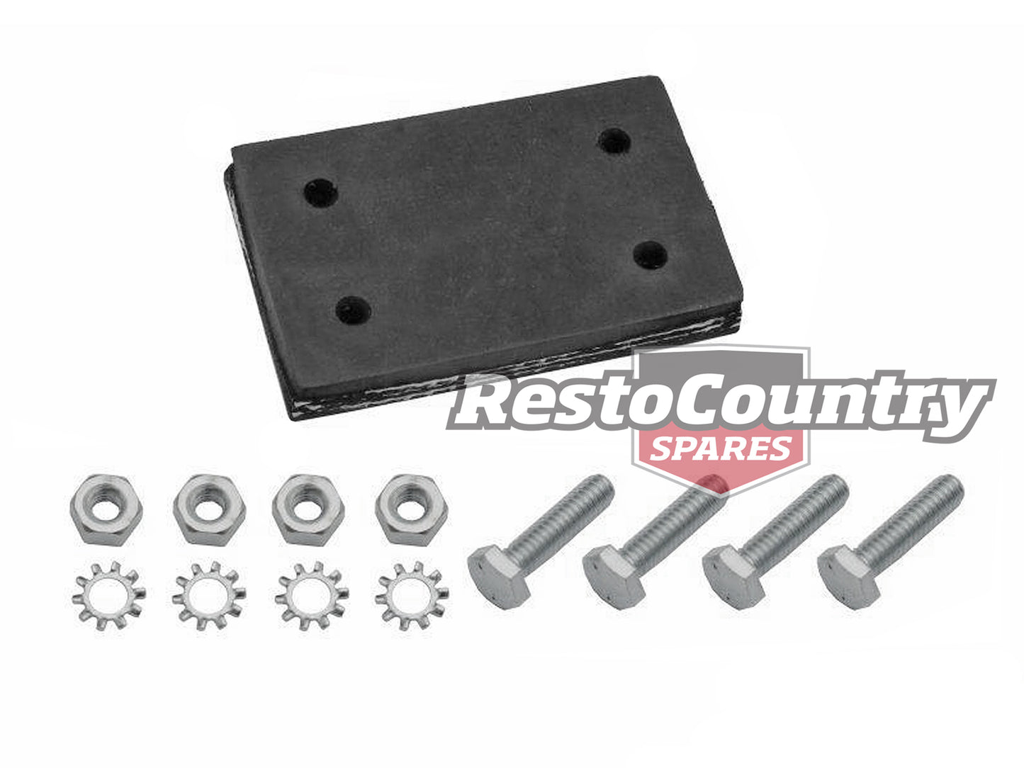 Ford Exhaust Hanger Repair Kit REAR XA XB Falcon ZF ZG Fairlane bracket rubber - EB2001