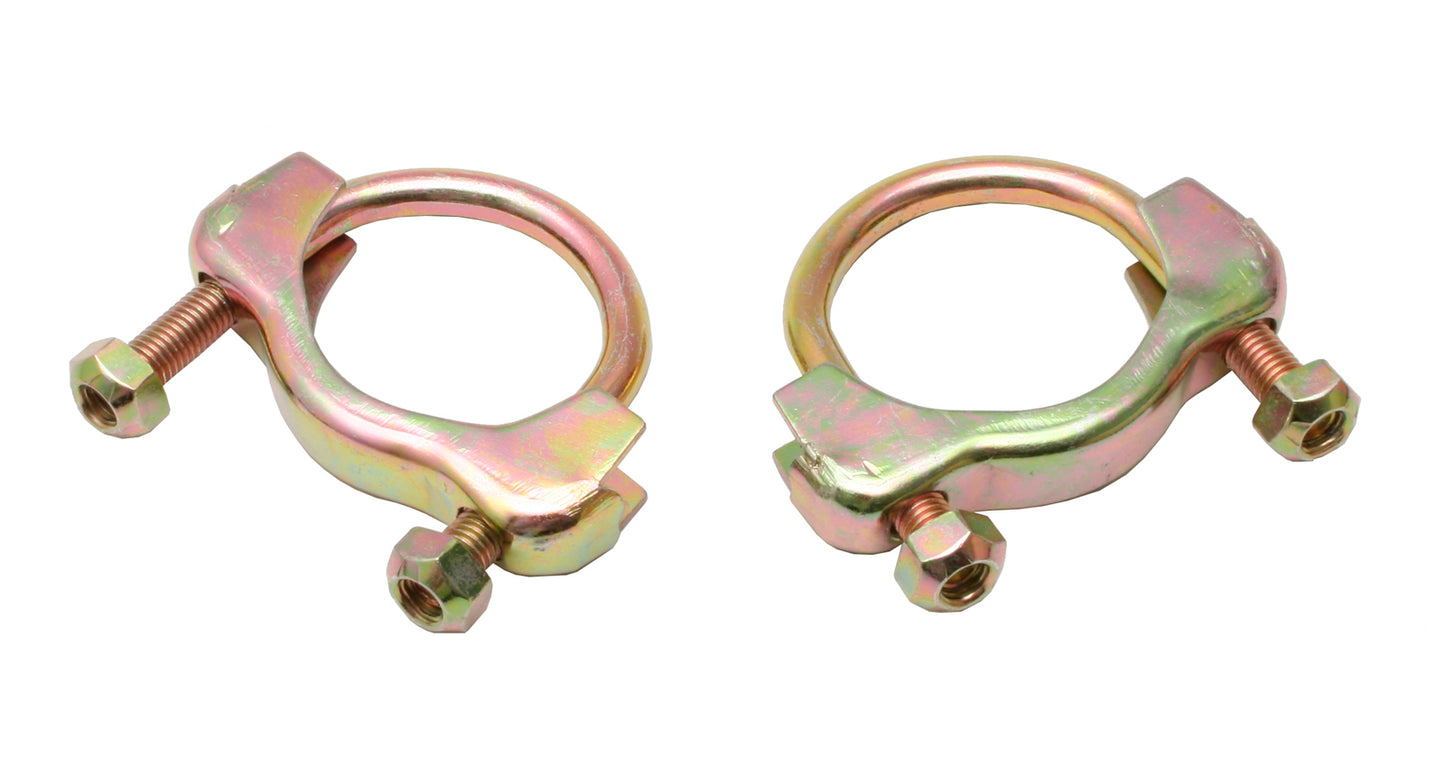 "Ford Exhaust Pipe "U" Bolt Clamp Kit x2 2 1/4 " XW XY GT nut bolt muffler - EBK2000"