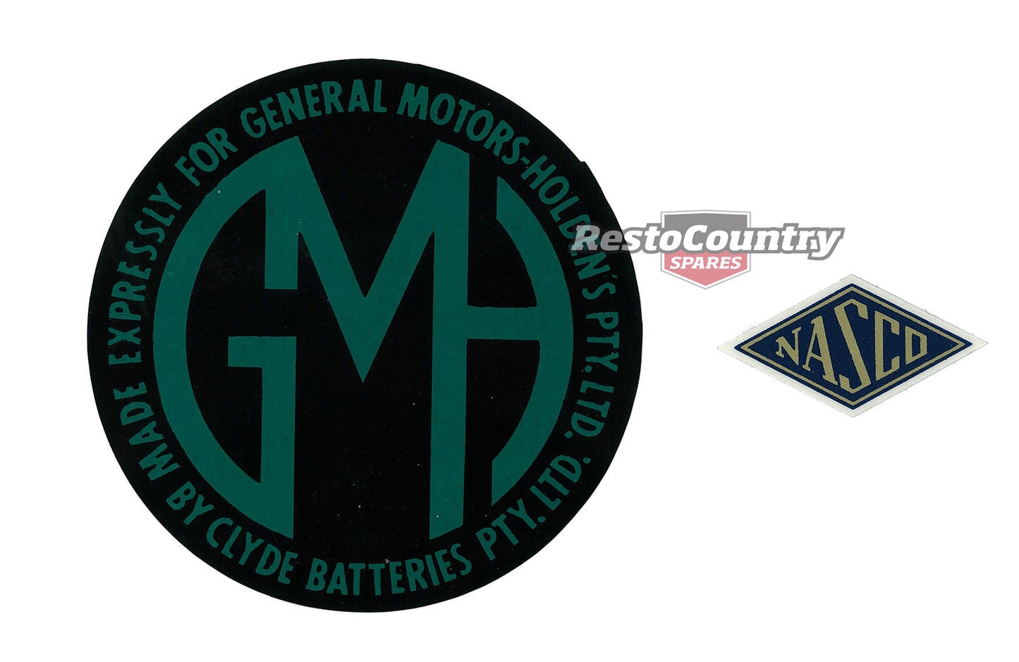 "Holden Engine Bay Decal Kit "GMH" FB sticker label gmh nasco warning - ED1042"