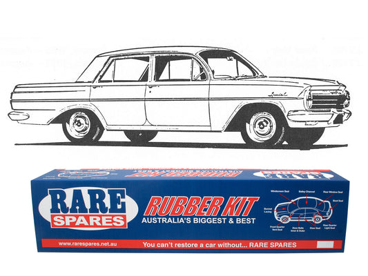 Holden Body Rubber Kit EH SEDAN Black Pinchweld - EH1