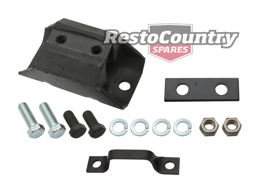 Holden Transmission Gearbox Mount Kit Bolts + Nuts Powerglide HD HR HK HT HG - EM1005A
