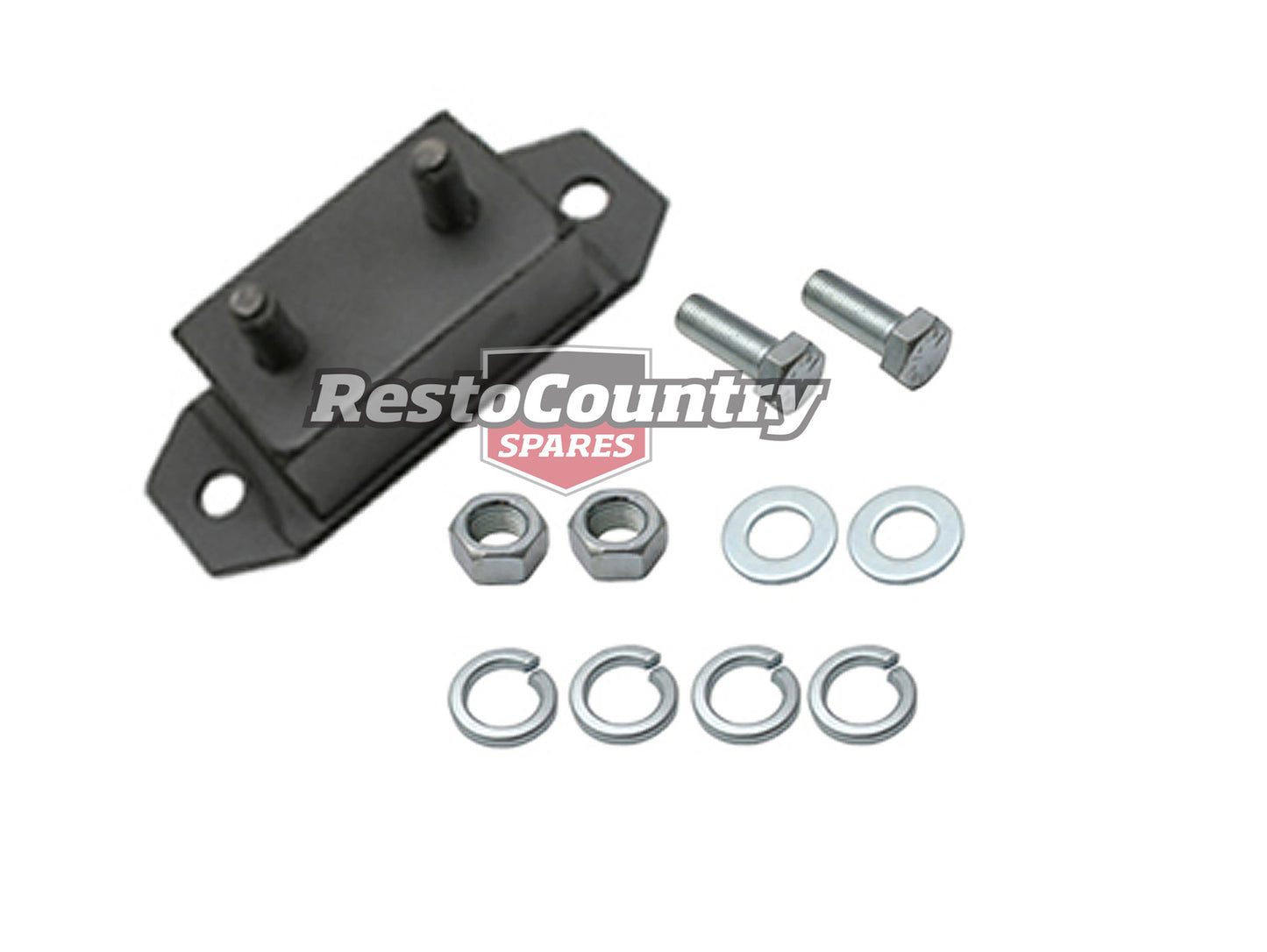 Holden FRONT Engine Mount + Fitting Bolts + Nuts EJ mounting rubber - EM1006