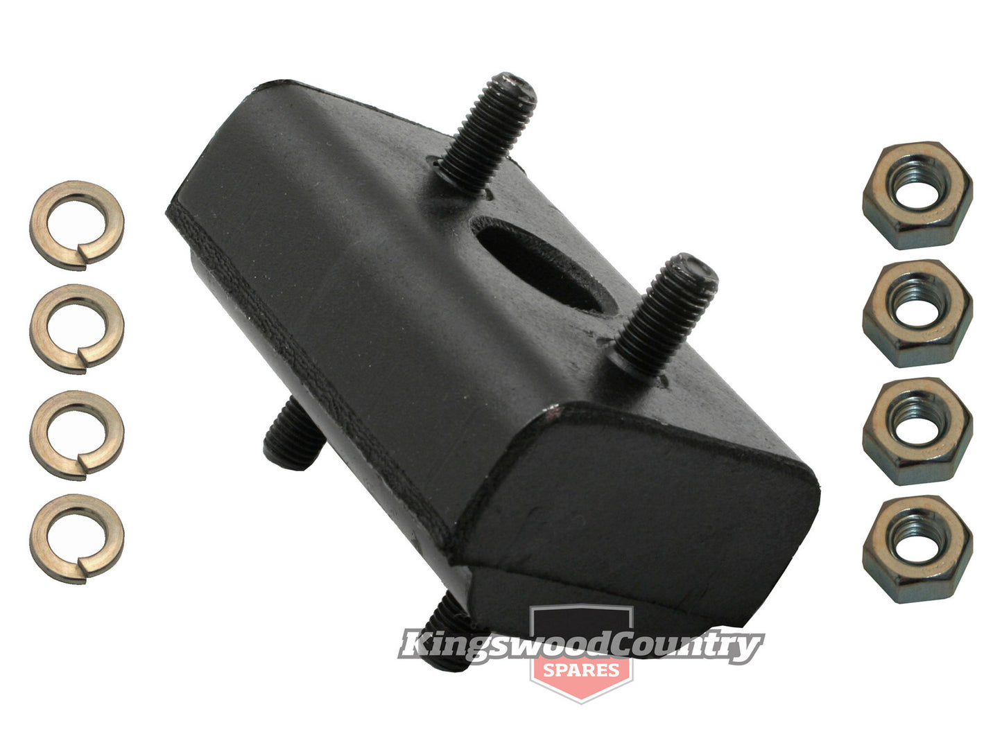 Holden FRONT Engine Mount + Nuts FX FJ Grey motor 1948 - 1952 rubber - EM1008