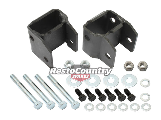 Holden CHEV V8 Engine Mount SPACER + Bolts V8 HK HT HG - EMS350B