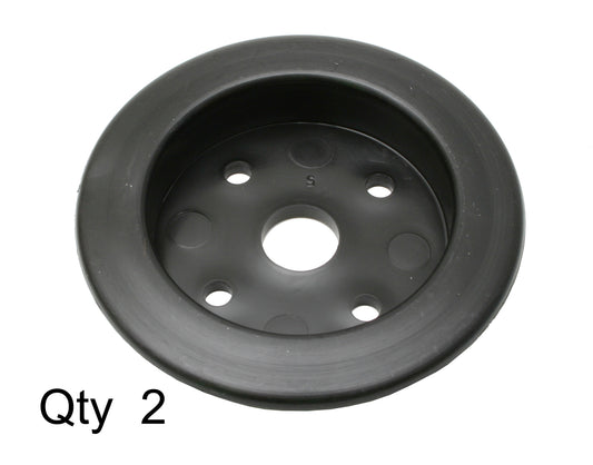 Ford Bonnet Lock Pin Bezel Kit x2 XY GT hood - F2065