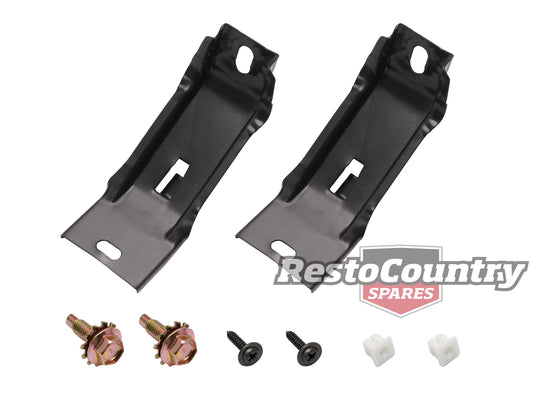 Ford Radiator Grille Upper Mounting Bracket + Bolt Kit XW XY ZC ZD grill clip - F2094