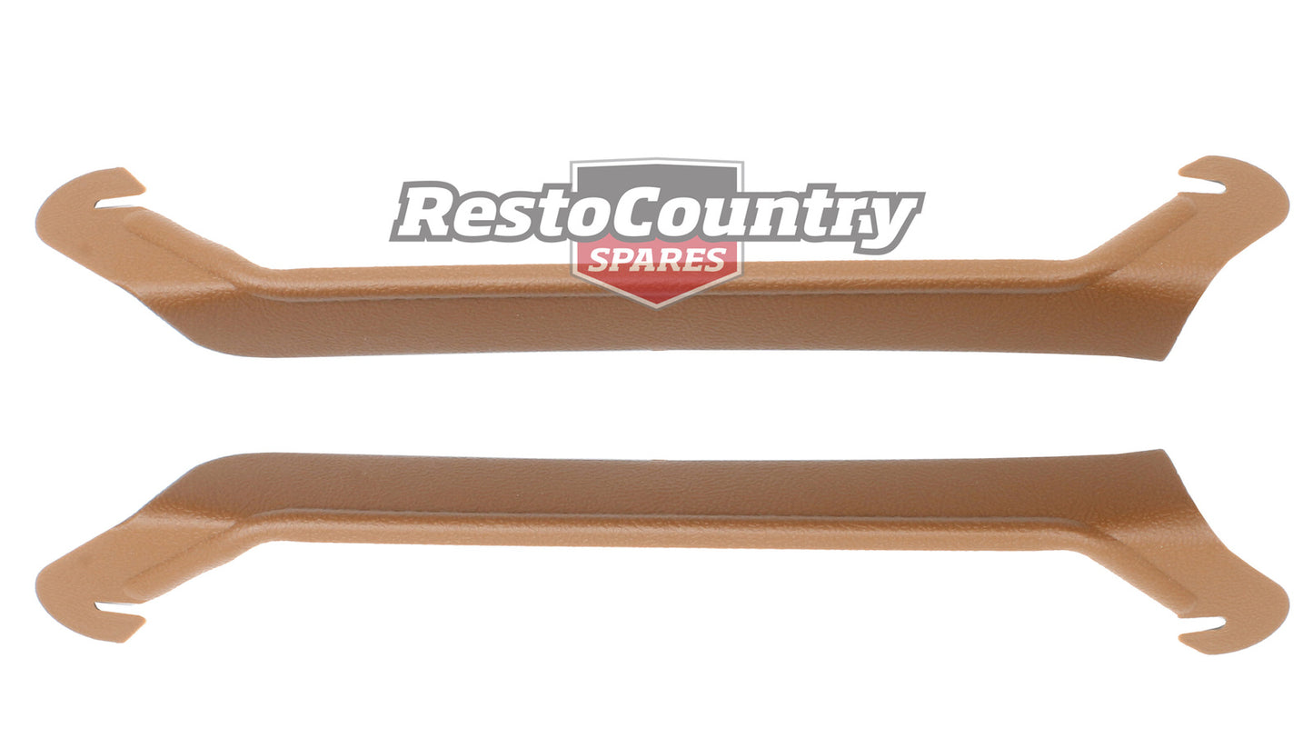 Ford Carpet Joiner Pair SADDLE XR XT XW XY ZA ZB ZC ZD Falcon Fairlane - F2096S