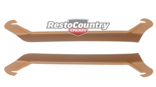 Ford Carpet Joiner Pair SADDLE XR XT XW XY ZA ZB ZC ZD Falcon Fairlane - F2096S