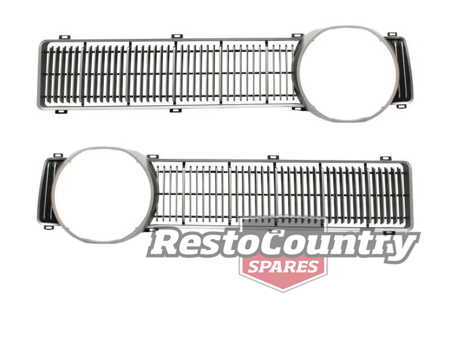 Ford XY Grille Insert Pair Left + Right All Models EXCEPT GT grill - F2228