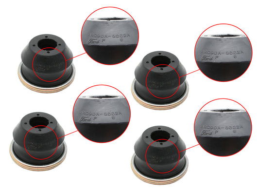 Ford Tie Rod End Rubber Dust Boot Set x4 11/69 XW XY XA XB XC ZC ZD ZF ZG ZH - F2256
