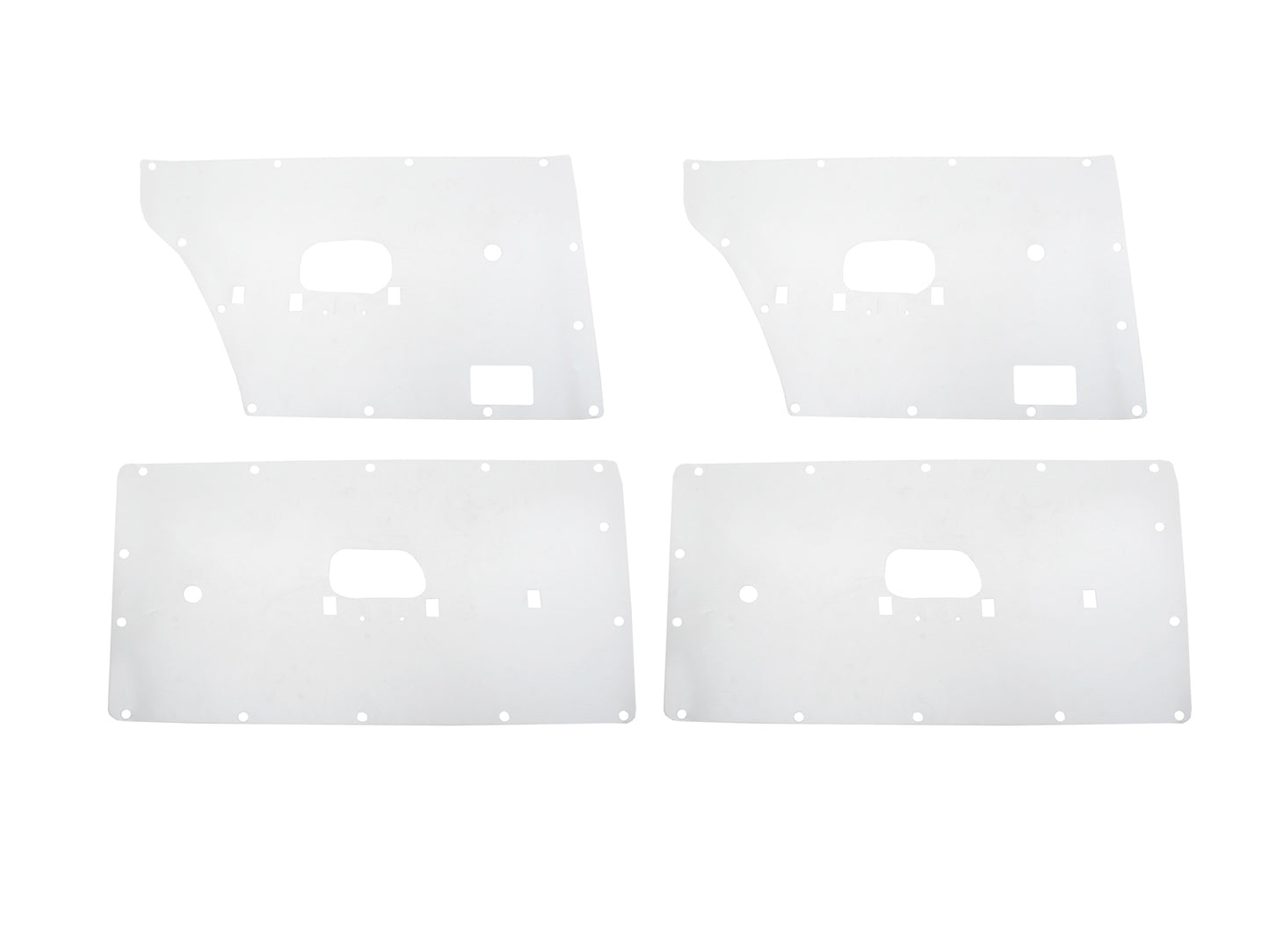 Ford Door Trim Plastic Backing Gasket Set x4 XR XT XW XY trim insulator cover - F2266
