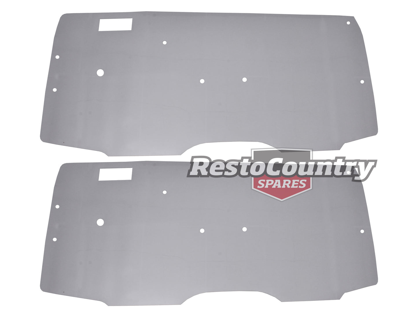 Ford Door Trim Plastic Backing Gasket PAIR XA XB XC Coupe Left + Right - F2267A