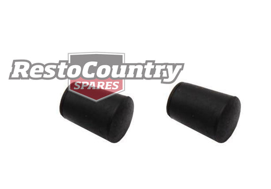 Ford Sunvisor Sleeve Ends BLACK XR XT XW XY XA XB XC XD XE XF ZA ZB ZC ZD ZF ZG - F2281A