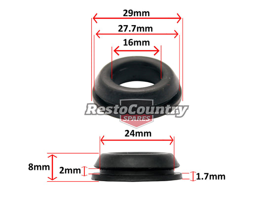 Ford Wiper Motor Grommet - Pivot to Cowl - XD XE XF XG XH ZJ ZK ZL seal - F2331