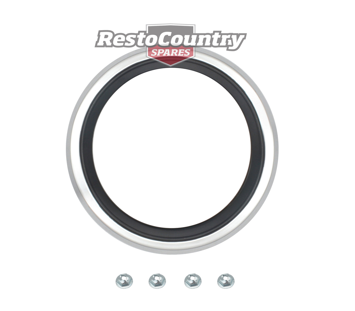 Ford Fuel / Petrol Cap Surround XW XY GT With Fitting Nuts Genuine Restoration Part - F2333