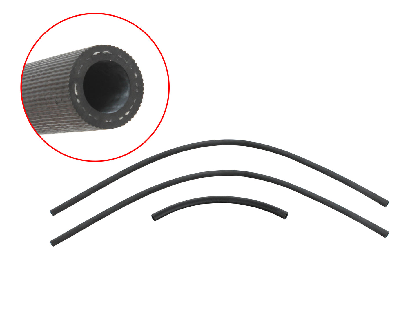 Ford Rubber Heater Hose Kit XW XY GT Falcon pipe tube water heat cool - F2346