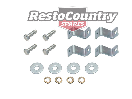 Ford Rear Bumper Bar Bracket + Bolt Kit UTE XR XT XW XY bumperettes nut washer - F2357