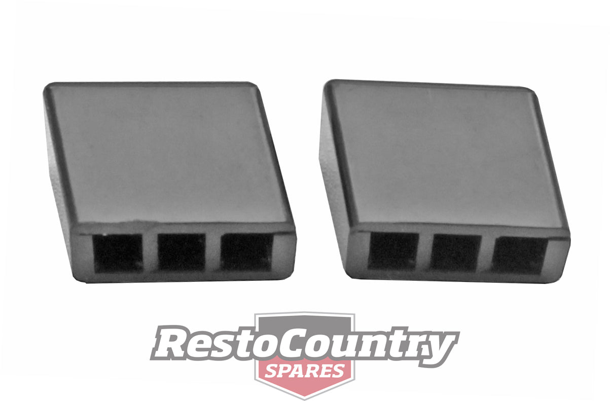 Ford Heater Control Knob Pair XW XY ZC ZD dash fan cool interior - F2358