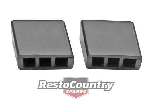 Ford Heater Control Knob Pair XW XY ZC ZD dash fan cool interior - F2358