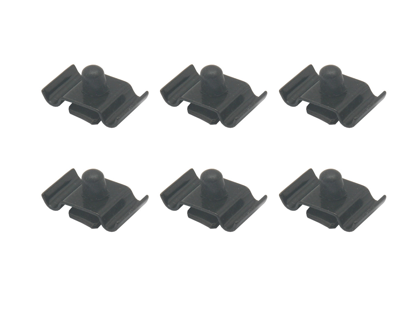 Ford Brake Line /Pipe Clips x6 small. XR XT XW XY XA XB XC XD XE XF - F2402