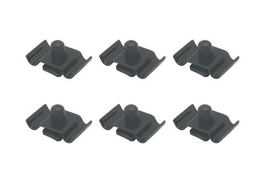 Ford Brake Line /Pipe Clips x6 small. XR XT XW XY XA XB XC XD XE XF - F2402