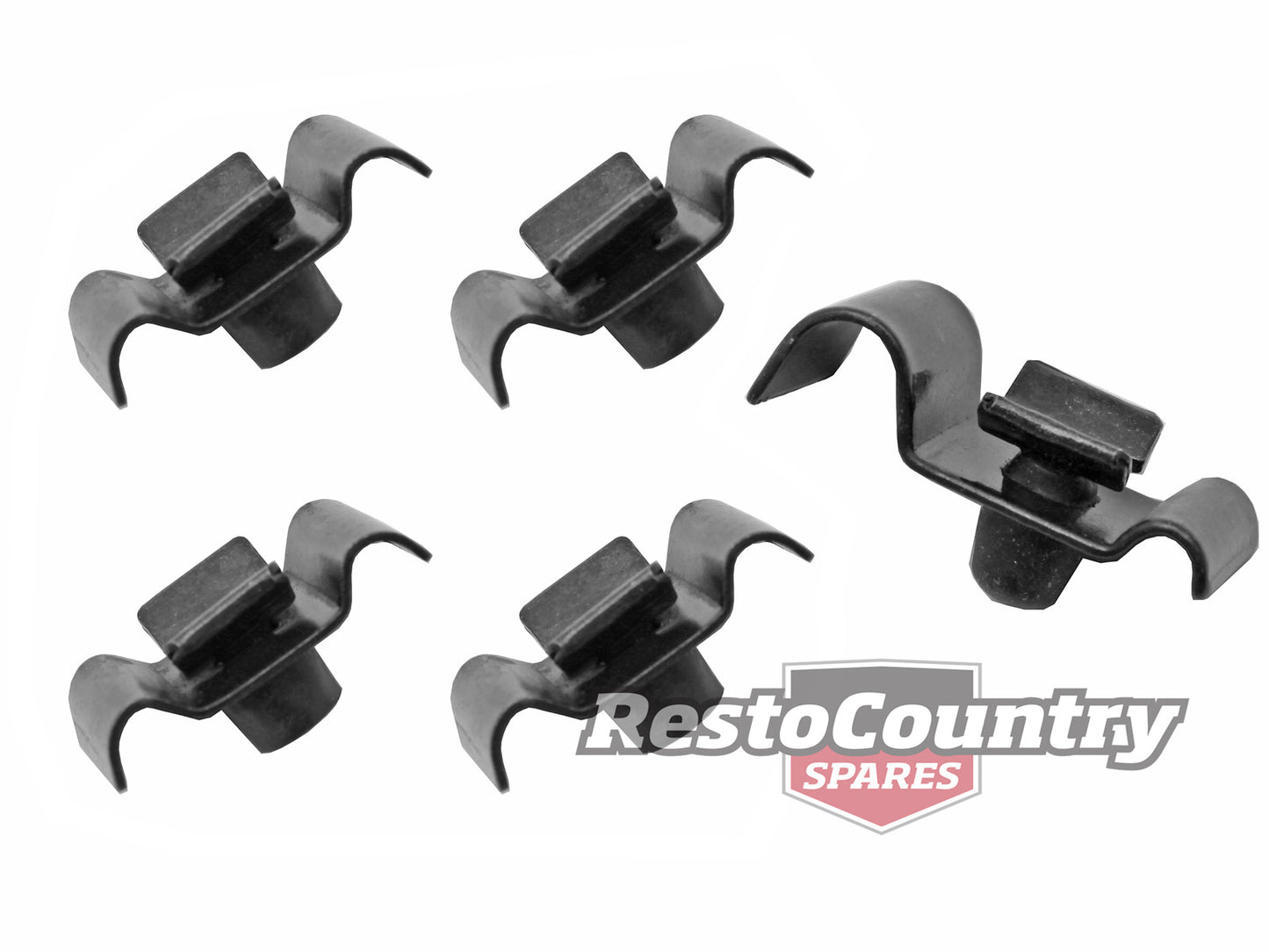 Ford Brake + Fuel Line + Speedo Cable Clip Set x5 XR XT XW XY petrol - F2405