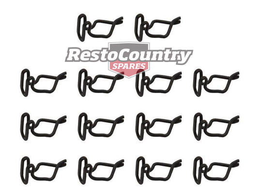 Ford Front Seat - Back Plastic Trim Retainer Clip Kit x14 XA Falcon - F2430