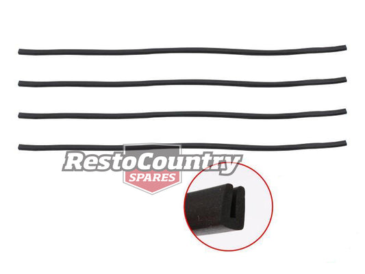 Ford Centre Cap To Wheel Rubber Insulator Strip x4 12 Slot XA XB XC GS GT - F2431