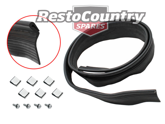 Ford Rear Bumper Bar Dust Strip + Fitting Kit XR XT XW XY Falcon rubber - F2447