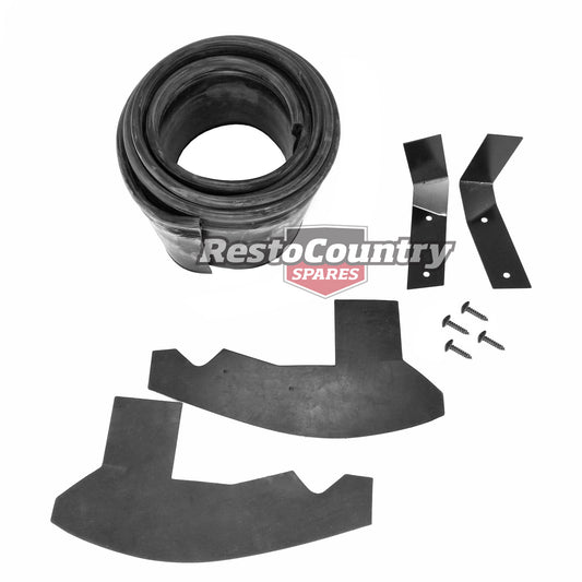 Ford Rear Bumper Bar Rubber Dust Seal +Bracket+Screw Kit XA Sedan XA XB XC Coupe - F2448