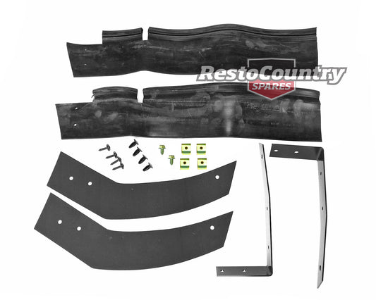 Ford Rear Bumper Rubber Dust Strip + Screw + Bracket Kit XC Sedan - F2451