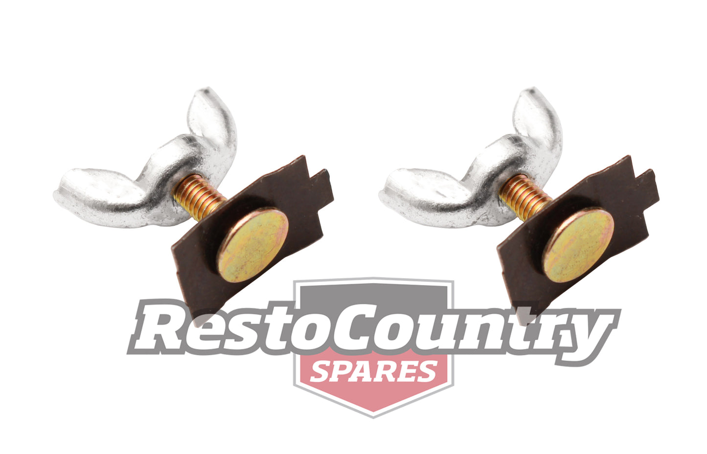 Ford Dash Speaker Mount Kit XR XT XW XY Falcon radio stereo nut bolt - F2476