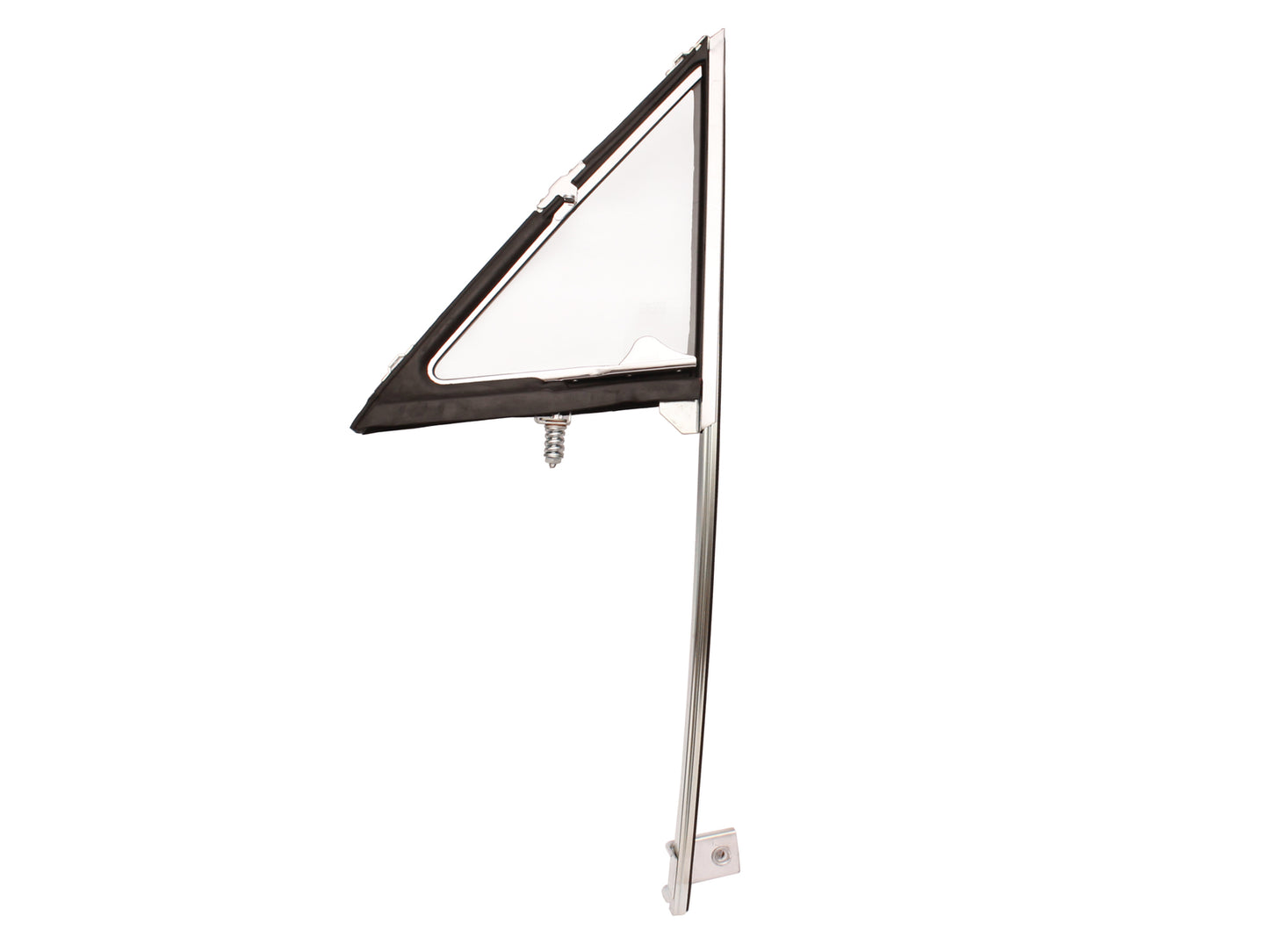 Ford Front LEFT Quarter Vent Window + Chrome Fame Assembly XY Falcon side glass - F2490