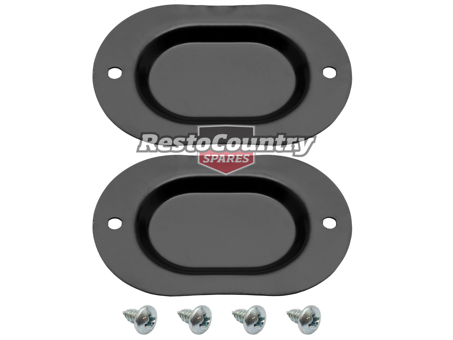 Ford Floor Pan Blanking Plate Kit (2pcs) Falcon XR XT XW XY XA XB XC ZA ZB ZC ZD - F2519