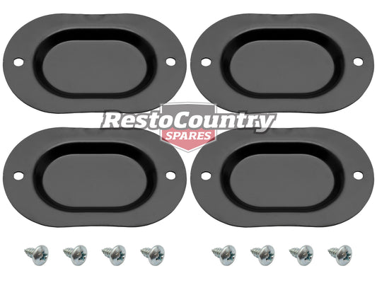 Ford Floor Pan Blanking Plate Kit (4pcs) Falcon XR XT XW XY XA XB XC ZA ZB ZC ZD - F2520