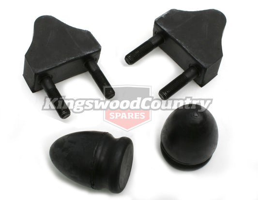 Holden Torana Front Upper + Lower Arm Rubber Bump Stop Kit LC LJ - FEBK8