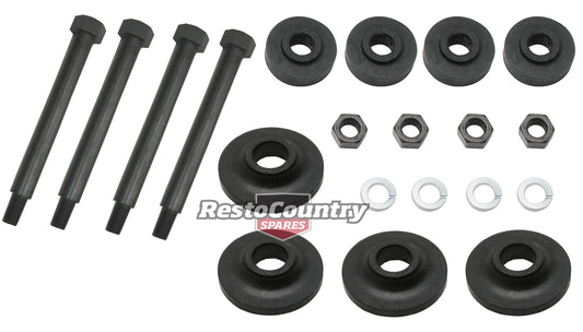 Holden Front End Mounting Rubbers + Bolts Kit FX Type k frame cross member - FEK1A