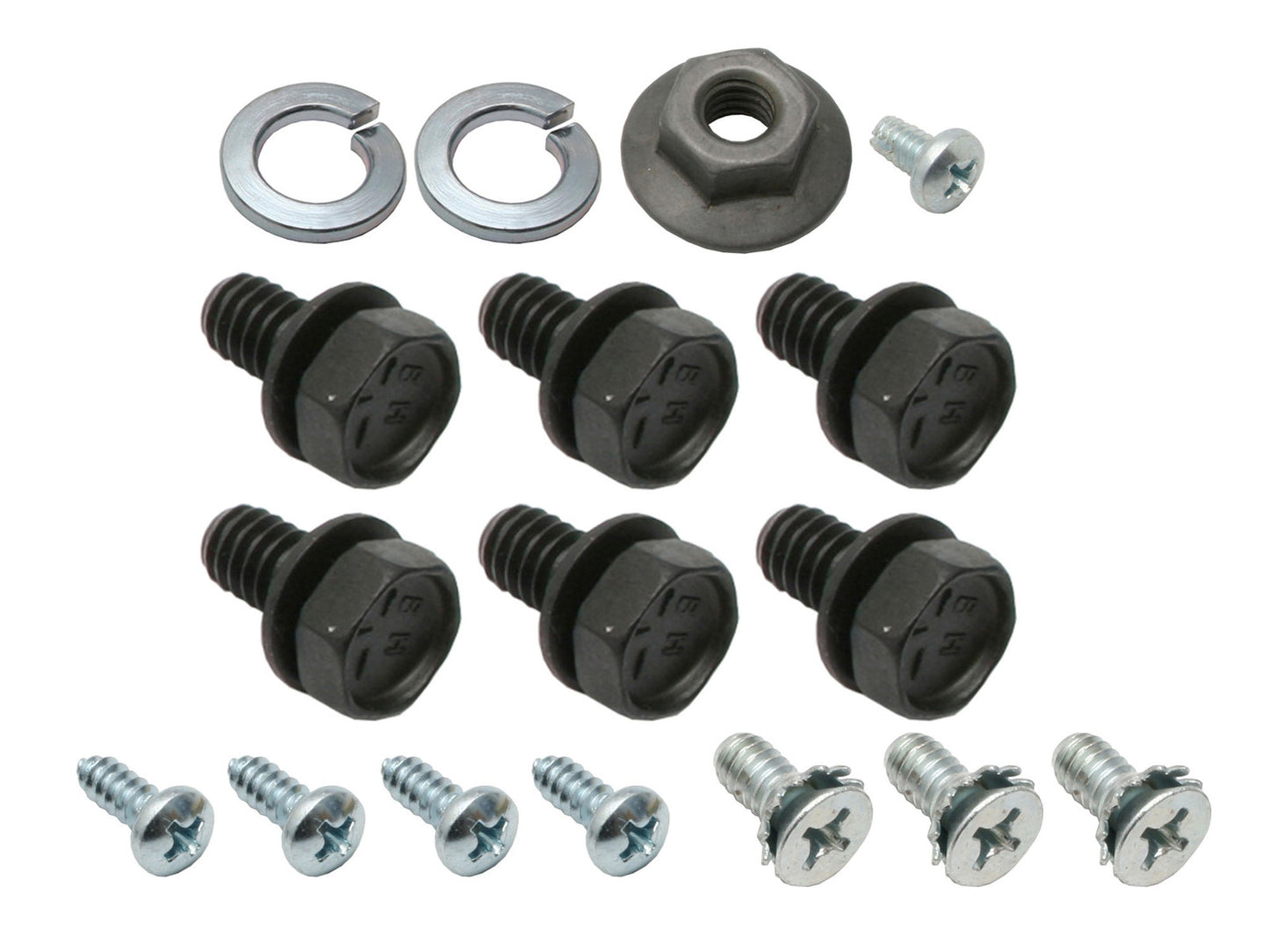 Holden Front Door Internal Bolts +Nuts +Screws HK HT HG (ex Monaro) - FK1004