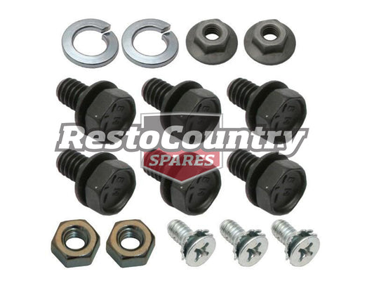 Holden Rear Window Regulator + Latch Nut + Bolt Kit x1 HK HT HG winder internal - FK1006