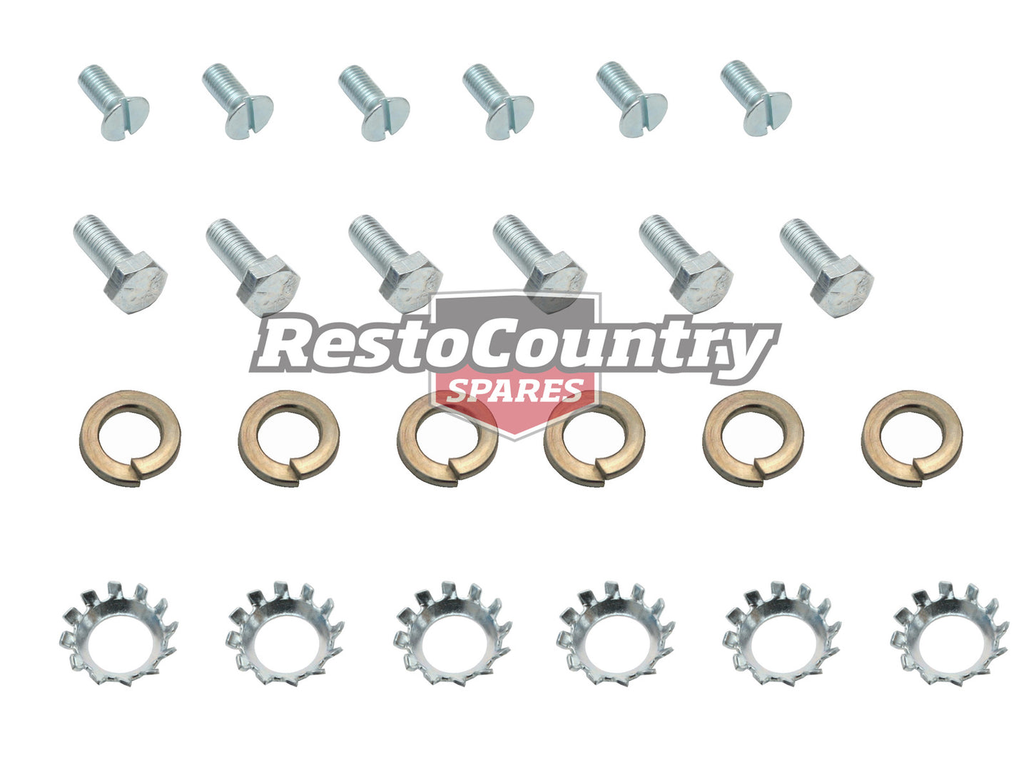 Holden Front Door Hinge Fitting Bolt Kit FE FC 1x Door washet nut - FK1008